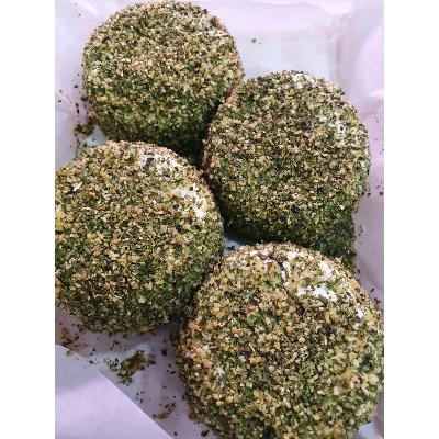 Chèvre frais enrobé ail et fines herbes